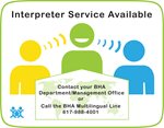 Interpreter Service Available Logo